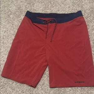 Patagonia Red Board Shorts Swimwear